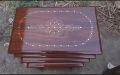 Nesting table set of 4pieces. 