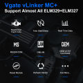 Vgate VLinker MC+ ELM327 V2.2 Bluetooth 4.0 For BimmerCode For FORScan OBD2 Diagnostic Scanner MS-CAN SW-CAN For iOS Android.