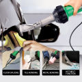 Plastic Welding Machine Used For PP PVC Bumper  1600W 220V Plastic Welding Gun Hot  Air Blower Heat Torch Welder Nozzle. 