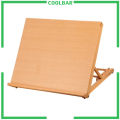 Coolbar adjustable wooden table shelf, art folding shelf, painting shelf-90 ° inclined shelf table sketch wooden stand adjustable painting painting painting large workstation sketchboard wood artist adjustable table stand art and crafts supplies childr.... 