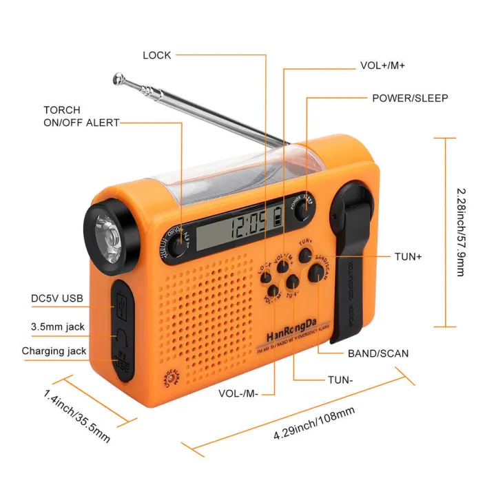 Portable%20Solar%20Hand%20Crank%20Radio%203%20In%201%202000mAh%20Power%20Bank%20Phone%20Charger%20Flashlight%20Emergency%20Radio%20AM/FM/SW%20Weather%20Radios%20-%20Image%203