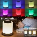 Wireless/Rechargeable Bluetooth Speaker with Night Touch Lamp. 