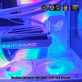 Fantasy GPU Bracket ARGB AURA SYNC Video Card Jack Bracket Vertical Installation For ASUS MSI AORUS Faith Black/White PC MOD. 