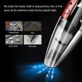 Wireless Handheld Car Vacuum Cleaner High Power Small Interior Cleaning Model Set for Auto Detailing. 