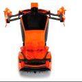 Kids remote control transformer toy car with all features 180 ° rotation rechargeable batteries. 