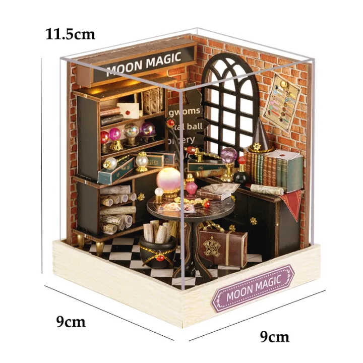 DIY%20Book%20Nook%20Wooden%20Miniature%20Doll%20House%20Model%20Kits%20Bookend%203D%20Puzzle%20Bookshelf%20Decoration%20For%20%20Friends%20Birthday%20%20%20-%20Image%207