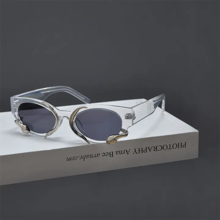 1pc%20Retro%20Small%20Frame%20Three-Dimensional%20Snake%20Y2k%20Spicy%20Girl%20Personality%20Street%20Photo%20Trend%20Men%20And%20Women'S%20Sunglasses%20Shades%20-%20Image%207