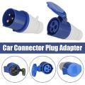 240V 16A Caravan Mains Adapter 3-Pin Industrial Plug Socket Converter Motorhome Hook Up Cable for RV Campervan Power Supply. 