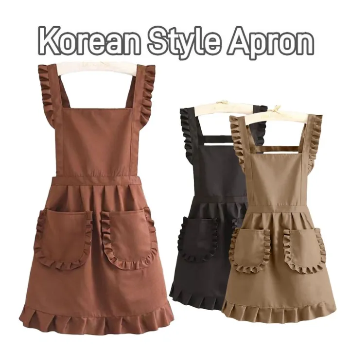 Lovely%20Cotton%20Lace%20Aprons%20Waterproof%20Cross%20Back%20Cooking%20Aprons%20Large%20Pockets%20Cute%20Art%20Painting%20Apron%20for%20Florist%20Shop%20-%20Image%203