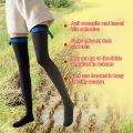 【N】 Heavy Duty Rice Planting Socks, Long Tube Anti-Leech Waterproof Farm Work Socks for Tea Picking【No】.