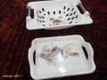 Malamin Fruit Basket and Tray set. 