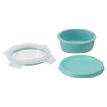 IKEA Lunch Box , Round Turquoise, 450 ml. 