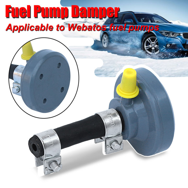 Universal Air Shutdown Heater Pump Damper+Clip Set Heaters Fuel Check Valve Damper Kit Mini For Webasto Diesel Engine