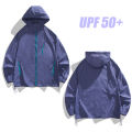 Summer Windbreaker Men's Jackets Sun Protection Coats Ice Silk UV Protection Clothing Couple Hooded Windbreak Jacket Women Coats. 
