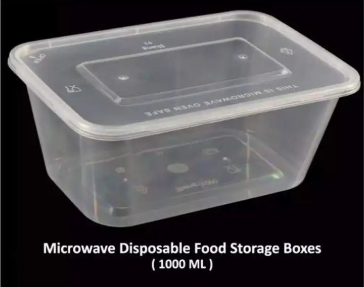 PACK OF 15 DISPOSIBLE 1000ML BOX