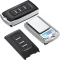 Mini Electronic Digital Pocket Scale 100g /200g Key Style Portable Precision Weighing LCD Backlit Display For Je. 