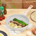 Ceramic cookware household induction cooker universal kitchen utensil steak frying pan durable non stick frying pan frying pan. 
