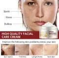 White Rice Face Whitening Cream Remove Dark Spots Fade Freckle Melanin Anti Wrinkle Aging Moisturizing Brighten Skin Care. 