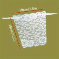 3Pcs Elegant Floral Anti-glare Bra Inserts - Stylish & Comfortable Lingerie Enhancers Woven Lace Shield Pads for Women. 