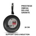 Prestiege Deluxe Granite Fry pan Size 16CM-28CM. 
