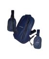 Multi-Functional Chest Bag Crossbody Bag Smooth Zipper Bag Sports Bag Waterproof with password lock. 