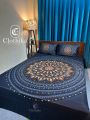 New Design Panel Bedsheet king size (8feet/7.5feet) with 2 pillows cover from Season Craft BD.
