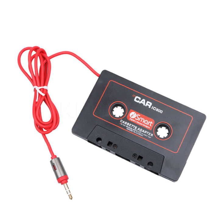 Hot Sale Car Cassette Player Tape Adapter Cassette Mp3 Player Converter For iPod For iPhone MP3 AUX Cable CD Player 3.5mm Jack
