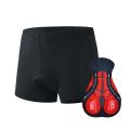 Shockproof Cycling Shorts Gel Pad Tight Bike Briefs Black Cycling Underwear Comfortable Bicycle Underpants Cushion Shorts. 