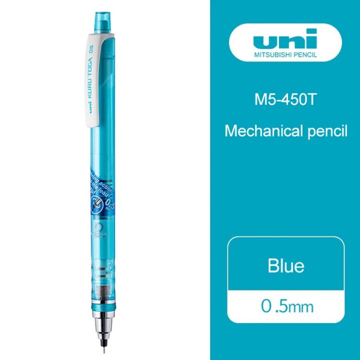 UNI%20Kuru%20Toga%20Mechanical%20Pencil%20M5-450T%20Drawing%20Pencil%200.5mm%20Low%20Center%20of%20Gravity%20Automatic%20Rotation%20School%20Supplies%20Stationery%20-%20Image%207