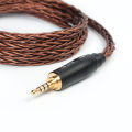 KBEAR 8 Core Oxygen-free Copper Earphone Cable For Metal 2PIN/MMCX/QDC/TFZ Connector Use For KZ ZSN/ZSN PRO AS10 BL-03 Headphone. 
