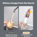 Water Faucet Filter Household Kitchen Home Faucet Mini Tap Water Clean Purifier Filter Filtration Cartridge Carbon Filter.