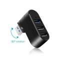 Laptop USB 3.0 Rotatable Hub High Speed Multi-hub Usb Splitter 2.0 1 Multiple 3 6 Port Adapter Usb 3.0 Card Reader for Pc.