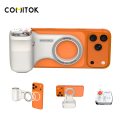 COMITOK MOCA ARCO Magnetic Camera Grip for iPhone Series Detachable Remote IOS17/18/26 Handle Holder for Vlog Recording Selfie. 