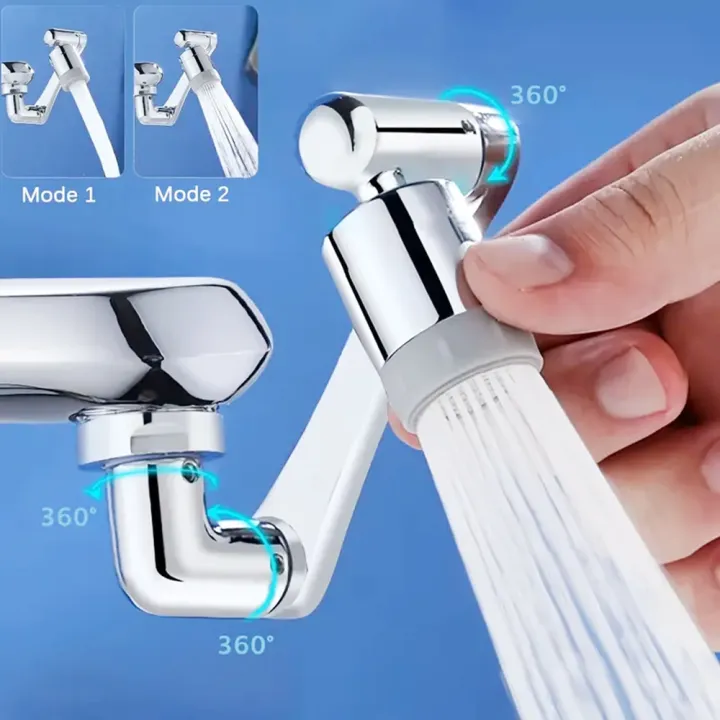 1440%20%C2%B0Swivel%20Robotic%20Arm%20Swivel%20Extension%20Universal%20Faucet%20Aerator%20Kitchen%20Sink%20Faucet%20Extender%20Mixer%20Tap%20Nozzle%20Water%20Flow%20Mode%20-%20Image%202