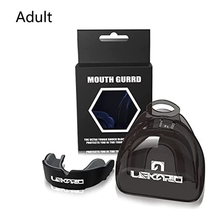 Adult Sports Mouthguard Muay Thai Boxing Teeth Protection Mma Fighting ...
