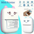 Mini Thermal Printer Wireless BT 200dpi Label Photo Memo Wrong Question Printing Tag Bluetooth Printer USB Cable Portable. 