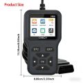 V500 Obd2 Scanner Diagnostic Tool, Auto Check Engine Code Reader with Reset Function, Enhanced Obdii/Eobd Car Scan Tool. 