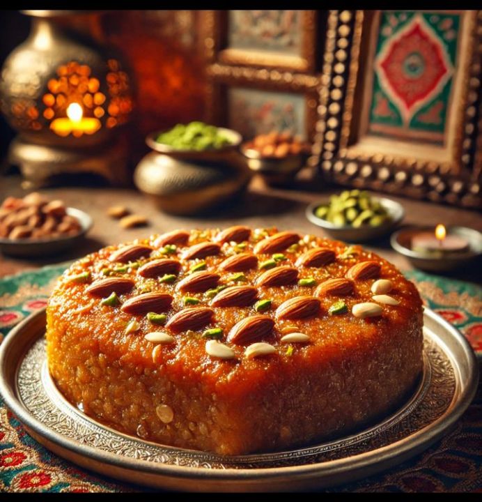 Premium Hafiz Multani Sohan Halwa, Akhroti Kajo Badami, Premium Quality 1 Kg