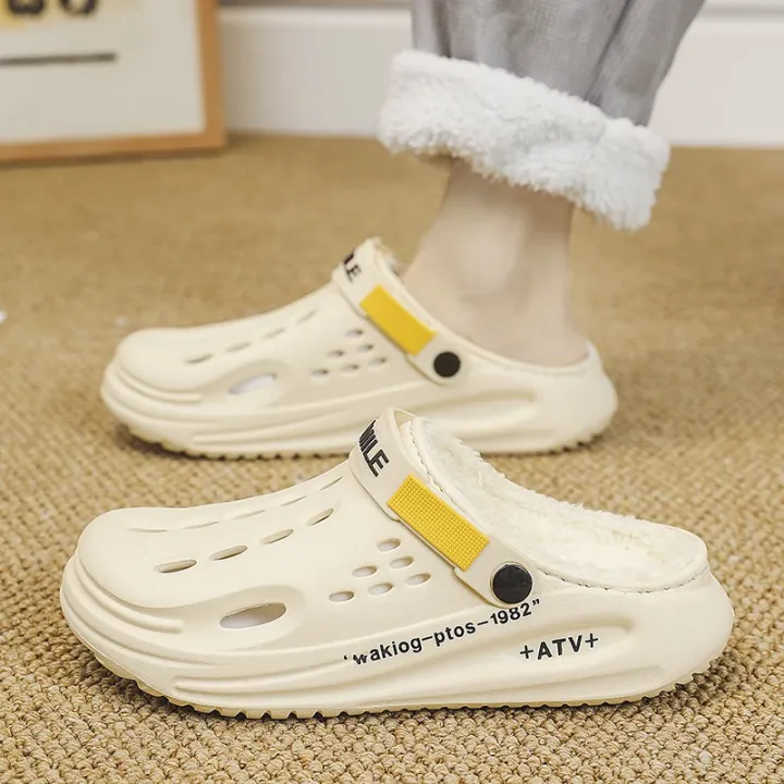 Winter%20Men%20Slippers%20Warm%20Furry%20Slippers%20Soft%20Indoor%20Bedroom%20Cotton%20Shoes%20EVA%20Fluff%20Slides%20Casual%20Comfortable%20Plush%20Clogs%2038-45%20-%20Image%205