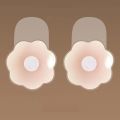 1Pairs Silicone Nipple Cover Lift Up Bra Sticker Adhesive Invisible Bras Chest Patch for Women Reusable Chest Breast Petals Pads. 