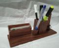 Minar Design Desk Organizer, Wooden Multifunction Desk Organizer, Ideal For Home and Office. 
