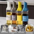 500ml Cooking Olive Oil Dispenser Automatic Opening and Closing Anti-leakage Anti-hanging Oil Household Kitchen Oil BBQ Bottle. 