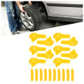 20pcs Tyre Changer Protector for Demount Head Tyre Changer Protector ABS Rim Mount Protector Duck Insert Tire Mount Guard Kit. 