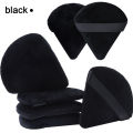 7Pcs Triangel Makeup Powder Puff Soft Velvet Cosmetic Sponges For Contouring, Eye Corners Air Cushion.