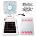 Solar Rechargeable Car fan Dashboard 360 Degree Rotatable fan Car Auto Powerful 3 Speed Cooling Air Fan for All Cars,Tempo,Trucks.