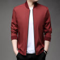 Men's High-Quality Fashion Spring Baseball Collar Business Casual Jacket Handsome Youth Coat Dad Jacket M-5XL.