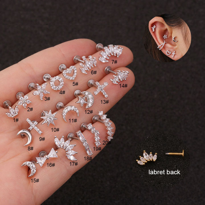 1PC%2016G%20New%20Cross%20Heart%20Flower%20Crown%20Tragus%20Helix%20Stainless%20Steel%20Labret%20Lip%20Bar%20Rings%20Stud%20Cartilage%20Ear%20Piercing%20Body%20Jewelry%20-%20Image%202