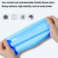 Swimming Cap Silicone Waterproof Swimming Cap Flat Ear Protection Cap Solid Colour Plain Men's and Women's Swimming Cap Child.