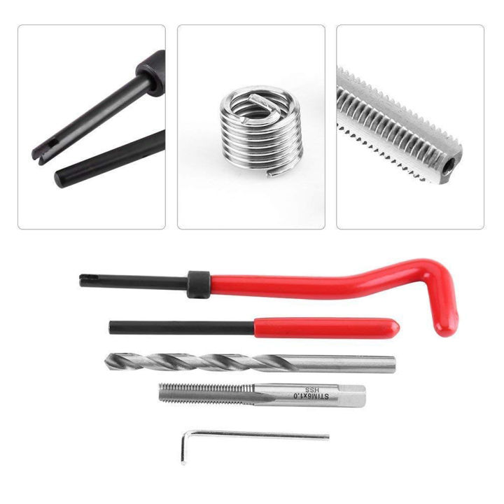 30Pcs%20Metric%20Thread%20Repair%20Insert%20Kit%20M5%20M6%20M8%20M10%20M12%20M14%20Helicoil%20Car%20Pro%20Coil%20Tool%20M6%20*%201.0%20-%20Image%203