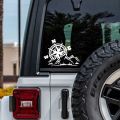 Motorcycle Sticker 4x4 Compass Offroad Mountain Adventure Jungle Car Stickers Auto Moto Decal Funny Vinyl On Car StylingJDM. 